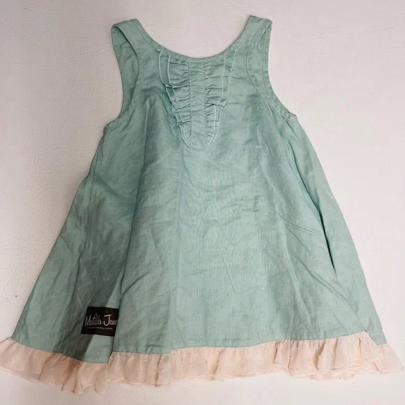 Matilda Jane Serendipity girls dress sleeveless size 4 - Picture 4 of 5